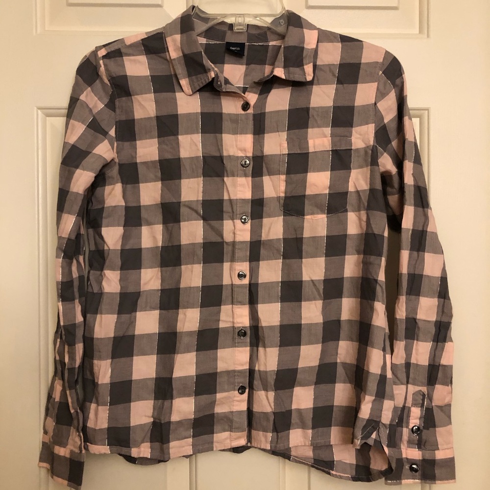GapKids button down shirt Girl XXL